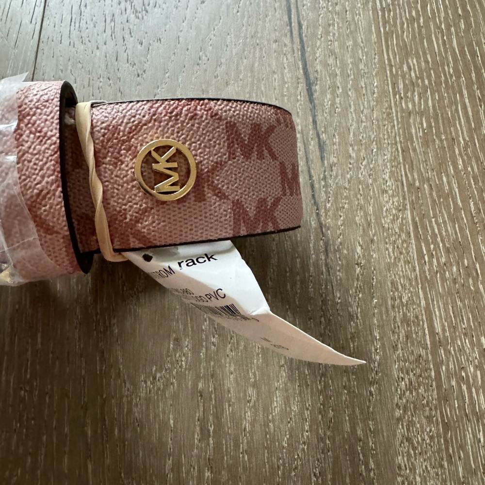 Michael Michael Kors ballet logo belt